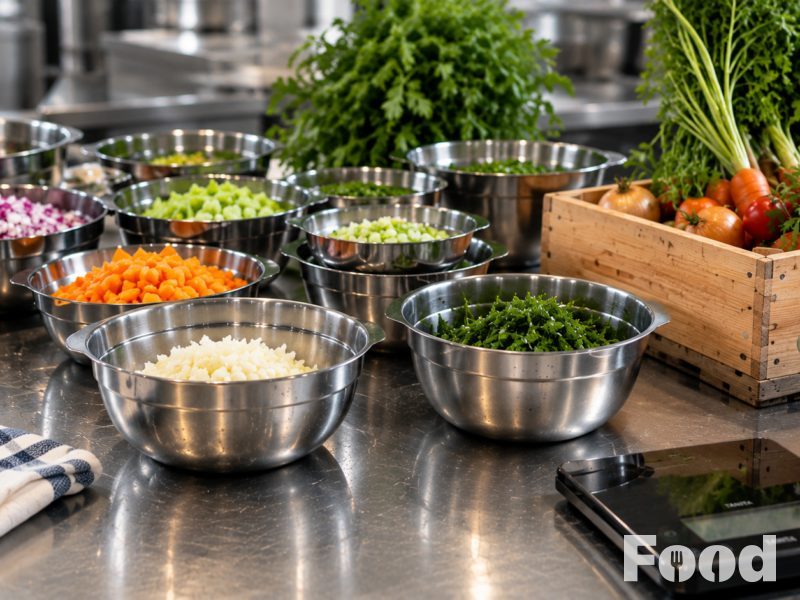 Organisatie en planning: mise en place
