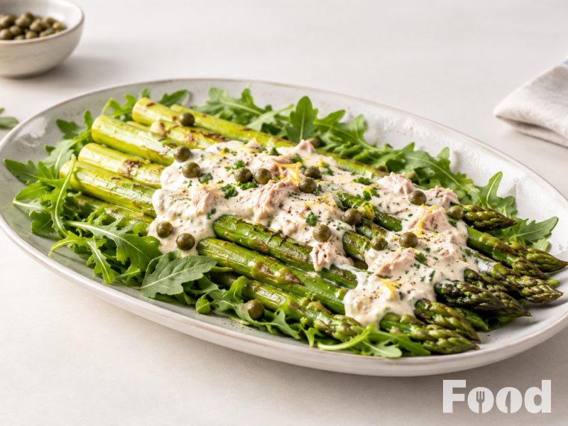 Asperges met tonijnsaus