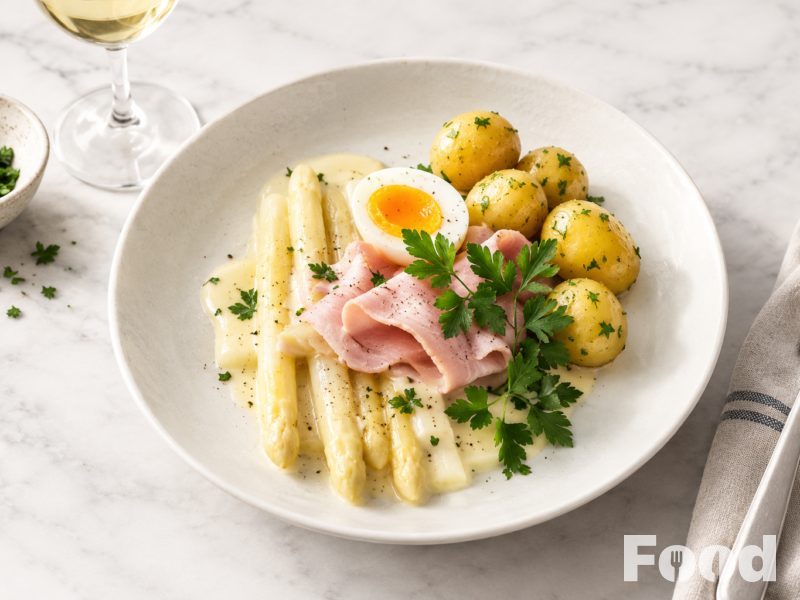Asperges op Limburgse wijze