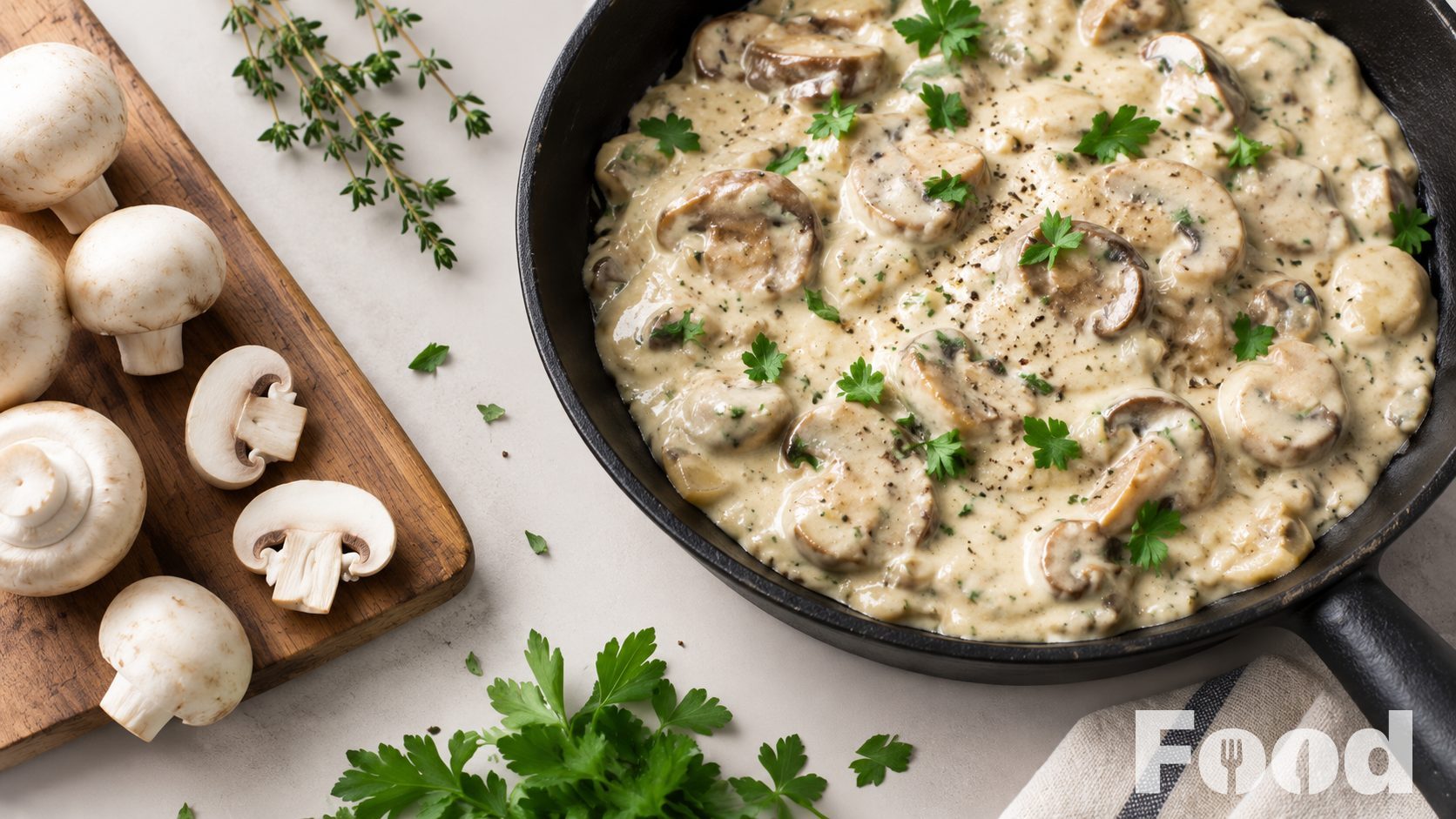 Champignonroomsaus