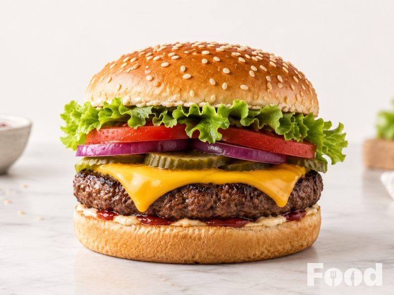 Classic American Cheeseburger