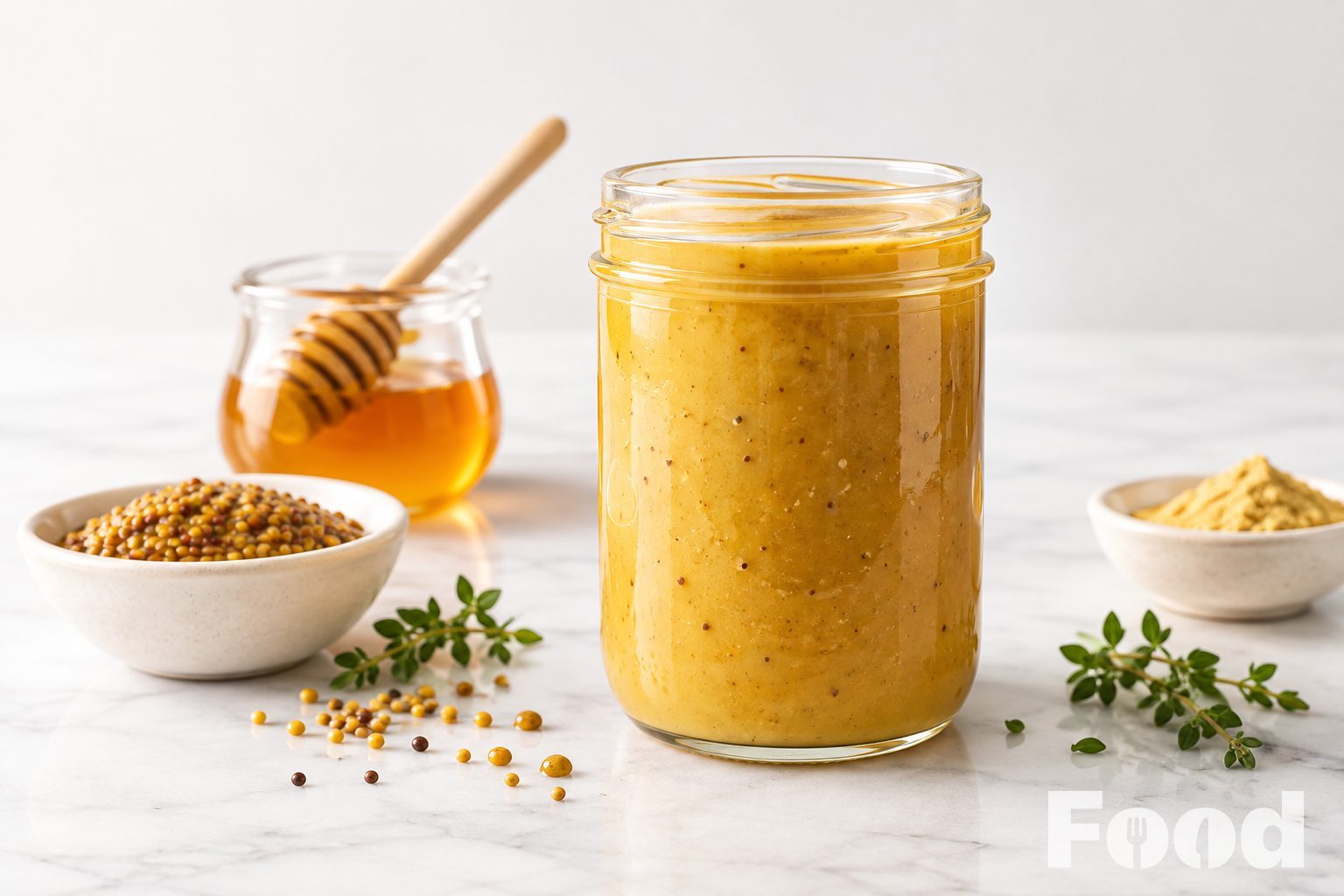 Honing-mosterddressing