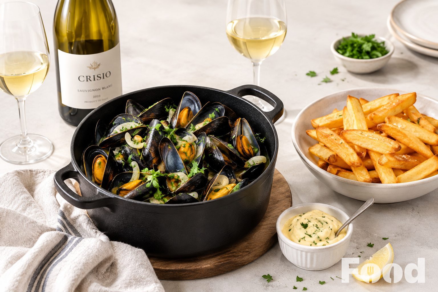 Mosselen met Friet (Moules-Frites)