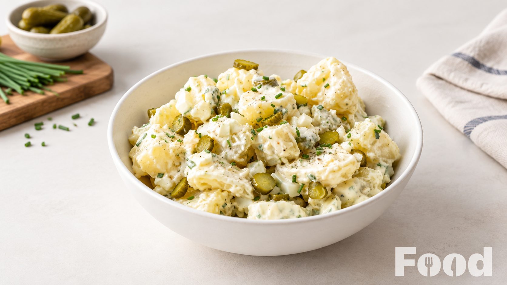Ouderwetse aardappelsalade