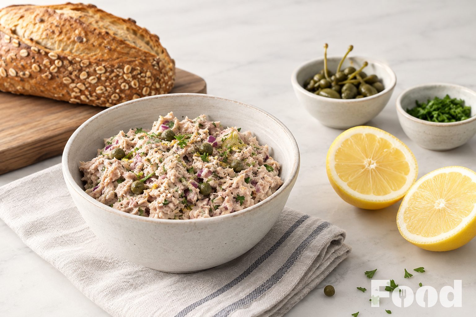 Ouderwetse tonijnsalade