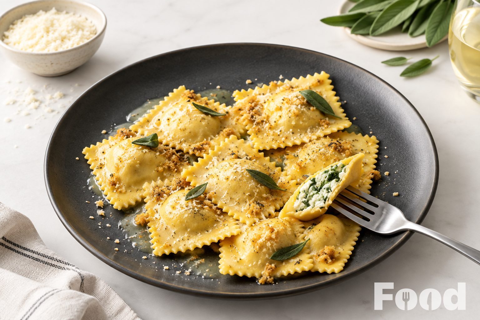 Ravioli di Mare e Bosco