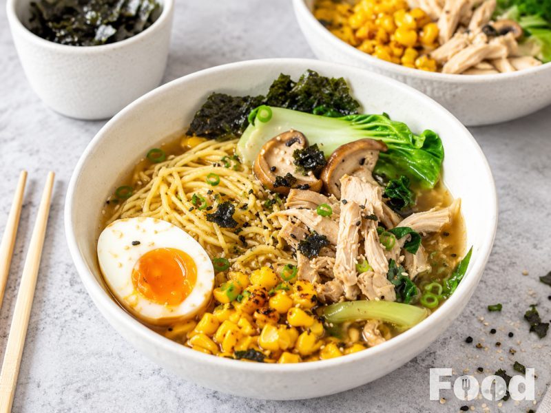 Shoyu Ramen (met kip)