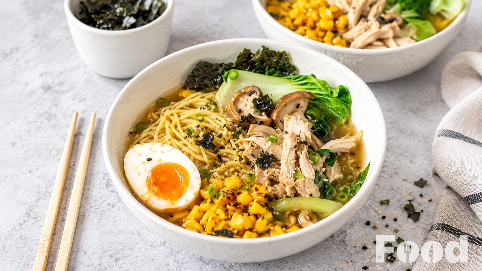 Shoyu Ramen (met kip)