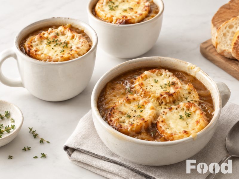 Soupe à l’Oignon Gratinée