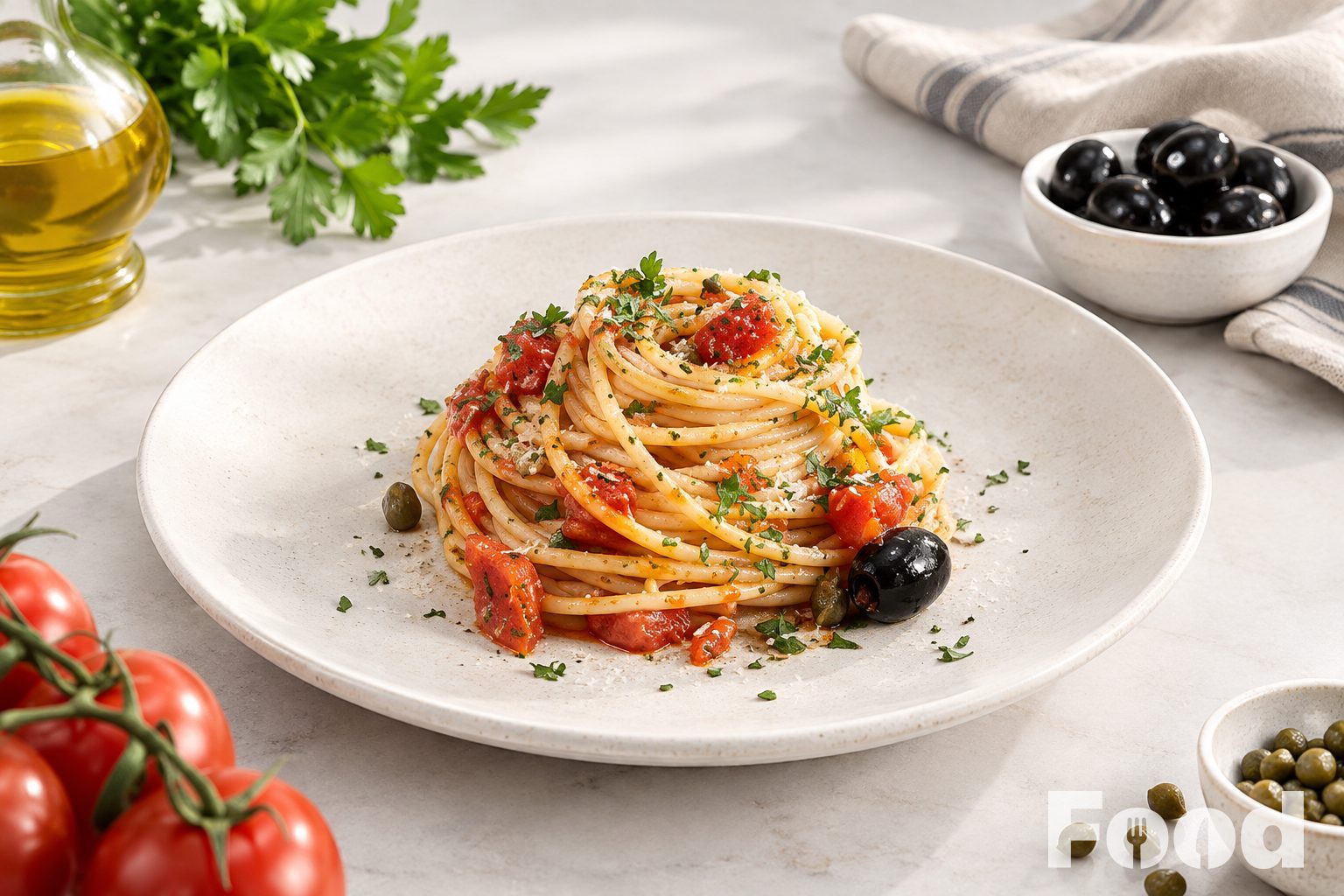 Spaghetti alla Puttanesca