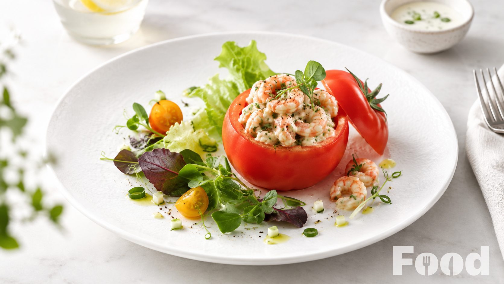 Tomaat Garnaal (Tomate aux Crevettes)