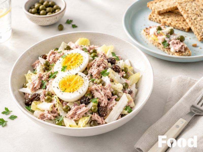 Witlofsalade met tonijn