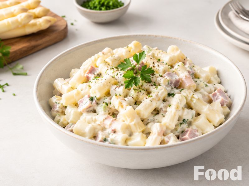 Witte aspergesalade