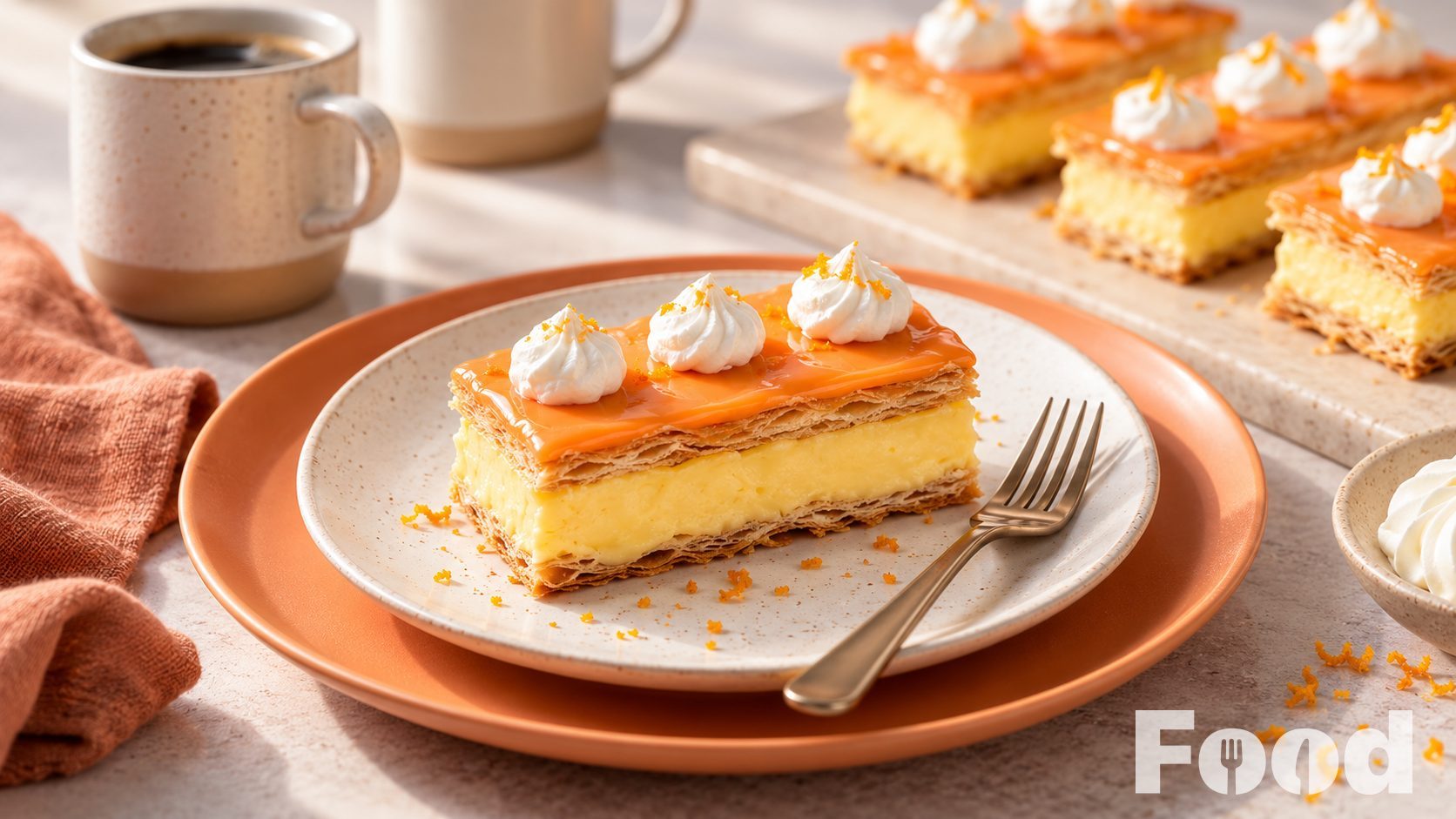 Oranje tompouce