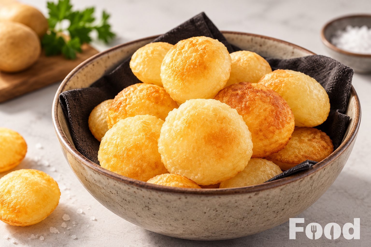 Soufflé-aardappelen