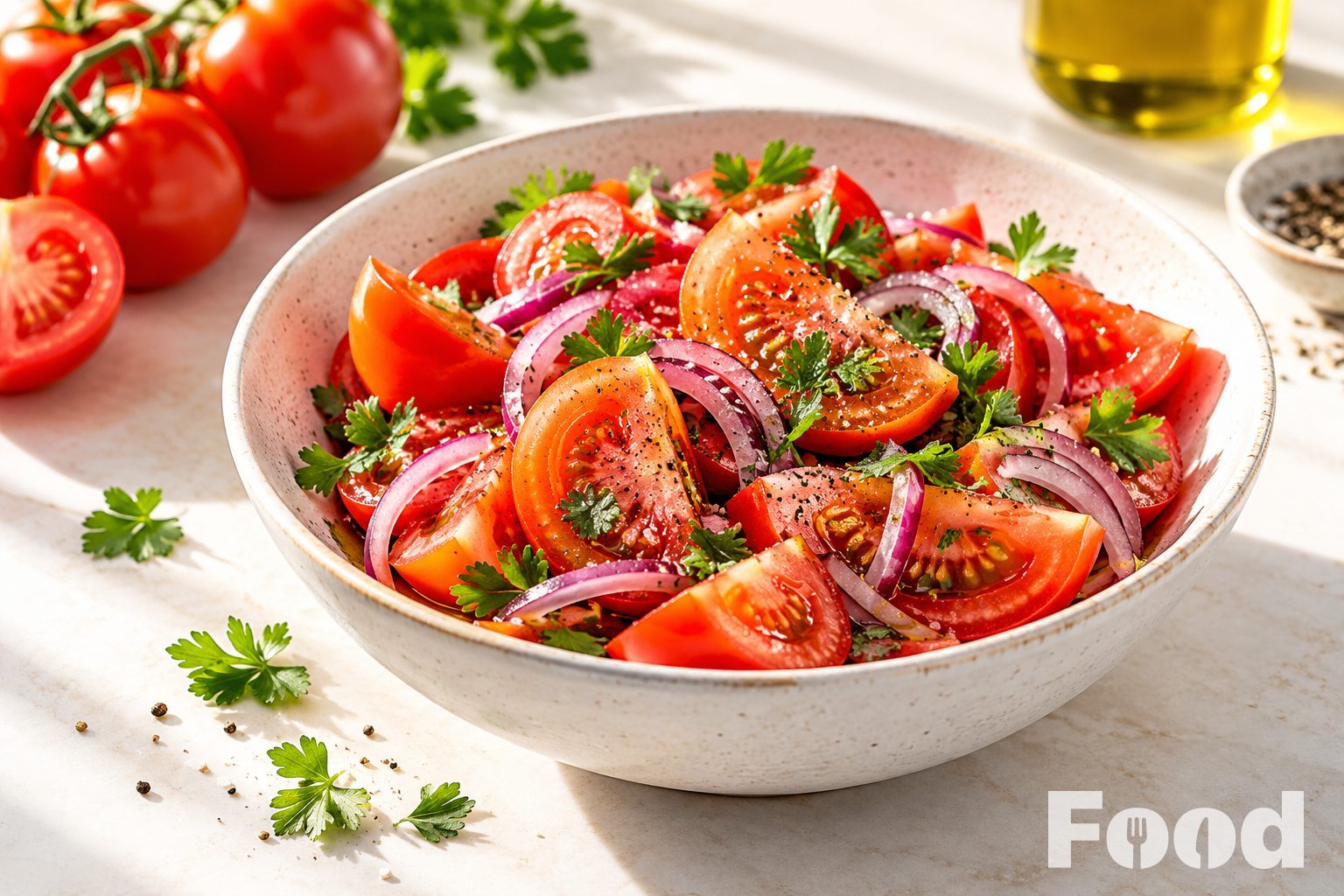 Salade de tomates